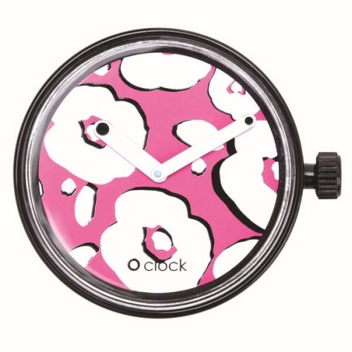 КОРПУС O CLOCK NYC FLOWER DIAL SANGRIA