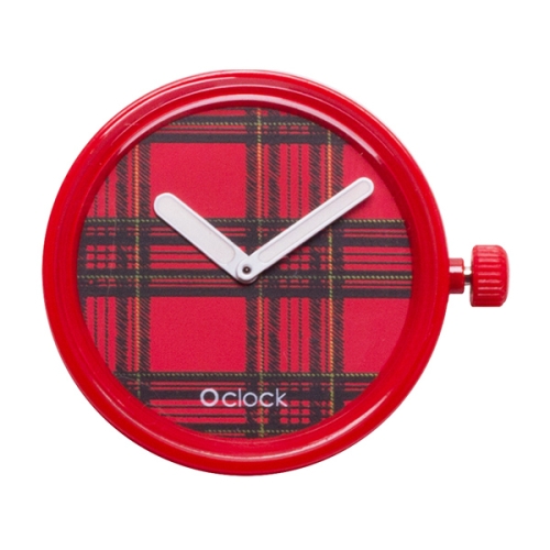 КОРПУС OCLOCK TARTAN RED