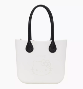 ЧАНТА OBAG MINI KITTY PRINT MILK